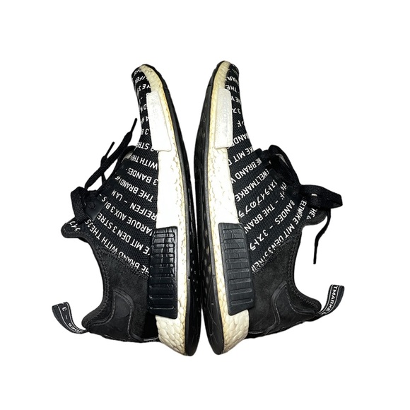 Size 10 ADIDAS NMD R1 BLACKOUT MENS - Picture 2 of 13
